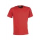 Tee shirt manches courtes homme HEROCK ARGO rouge