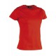 Tee shirt manches courtes femme HEROCK EPONA rouge