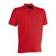 Polo homme manches courtes HEROCK Leo rouge
