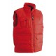 Gilet multipoches NEPTUNE rouge