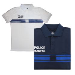 Polo Police Municipale polyester Climcool