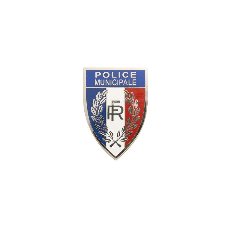 Insigne Métallique de Formateur de Police Municipale