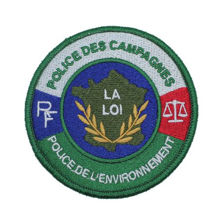 Ecusson Police Des Campagnes/Environnement brodé