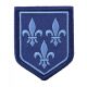 Ecusson Gendarmerie Légion BRODE Basse Visibilité Bleu IDF
