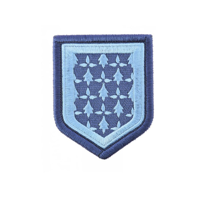 Ecusson Gendarmerie Nationale non agréé basse vis Bleu