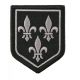 Ecusson Gendarmerie Légion BRODE Basse Visibilité Noir