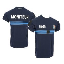 T-Shirt Police Municipale AIRFLOW MONITEUR