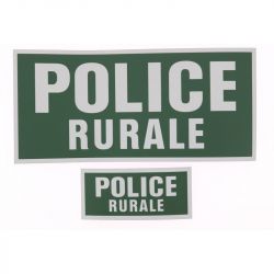 Jeu panneau velcros rétro Police Rurale