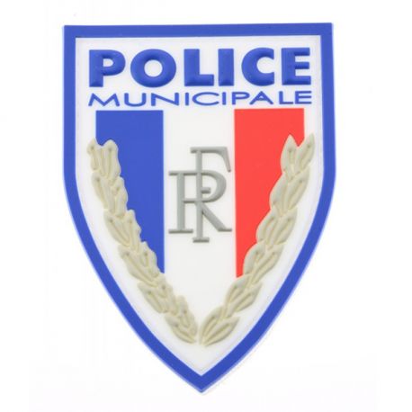 Ecusson Police Municipale PVC