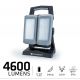 Projecteur rechargeable LED 4600 lumens