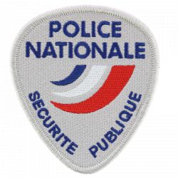 Ecusson de bras POLICE NATIONALE SECURITE PUBLIQUE