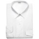 CHEMISE COL FERME MANCHES LONGUES HOMME BLANCHE