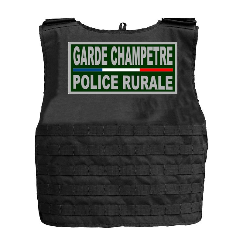 Gilet Pare-Balles Tactique Police Rurale / Garde Champêtre / Brigade  Environnement LPSA
