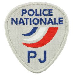 Ecusson de bras POLICE NATIONALE PJ