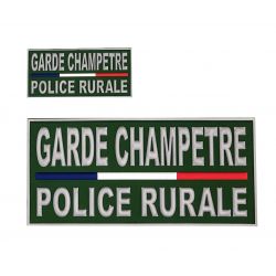 Panneau PVC Garde Champêtre Police Rurale