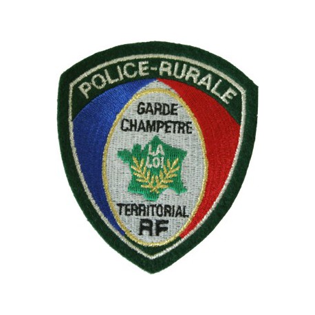 Ecusson rond Police Rurale